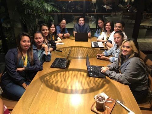 Goldenhand team planning session