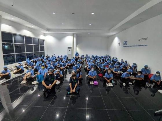 Housekeeping training session